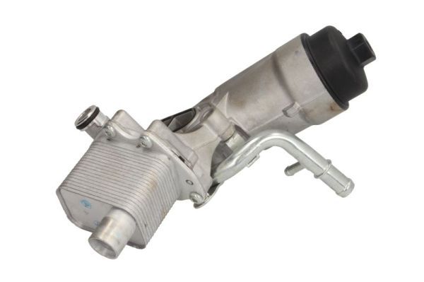 Ölkühler (mit Dichtung, mit Ölfiltergehäuse) passt zu: CHEVROLET AVEO, CRUZE, ORLANDO, TRAX, OPEL ADAM, ASTRA J, ASTRA J GTC, CASCADA, CORSA D, CORSA E, INSIGNIA A, MERIVA B 1.4/1.4LPG 12.09-