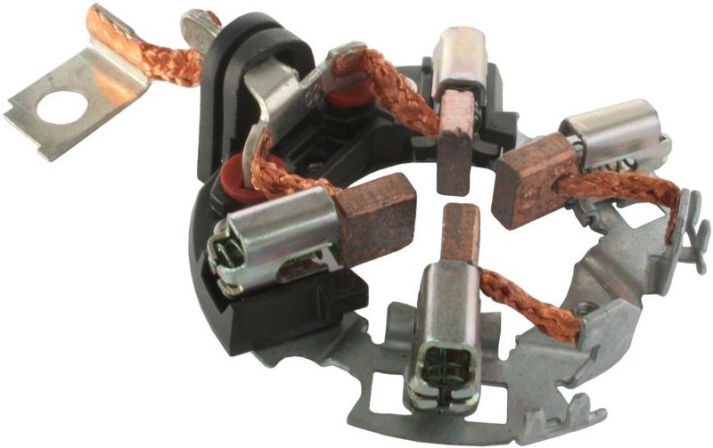 Halter, Kohlebürsten