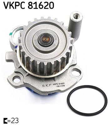 Kühlmittelpumpe, mit dichtung passt zu: AUDI A3, A4 B5, A4 B6, A4 B7, A6 C5, TT, SEAT ALHAMBRA, CORDOBA, EXEO, EXEO ST, IBIZA II, IBIZA III, IBIZA IV, IBIZA IV SC, LEON 1.8-2.0LPG 01.95-12.17