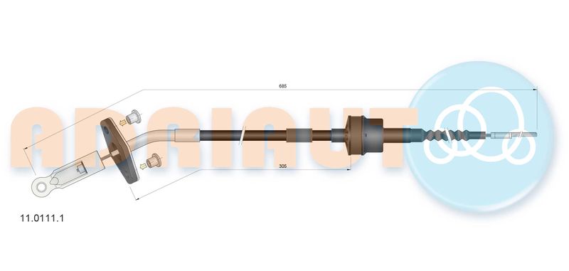 Seilzug, Kupplungsbetätigung
