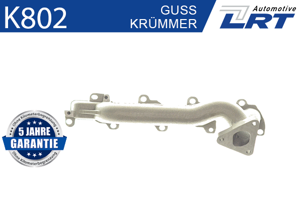 Krümmer, Abgasanlage