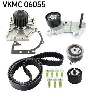 Ventilsteuerung Satz (Riemen + Rolle + Flüssigkeitspumpe) passt zu: VOLVO S60 II, S80 II, S90 II, V40, V60 I, V60 II, V70 III, V90 II, XC40, XC60 I, XC60 II, XC70 II, XC90 II 2.0/2.0D 09.13-