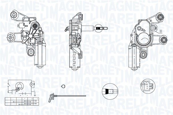 Scheibenreinigung - Scheibenwischermotor