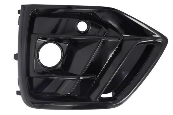 Stoßstangengitter vorne L (mit Löchern für Halogenscheinwerfer, mit Löchern für Parkometer, schwarz glänzend, S-LINE) passt zu: AUDI Q5 FYT 11.20-
