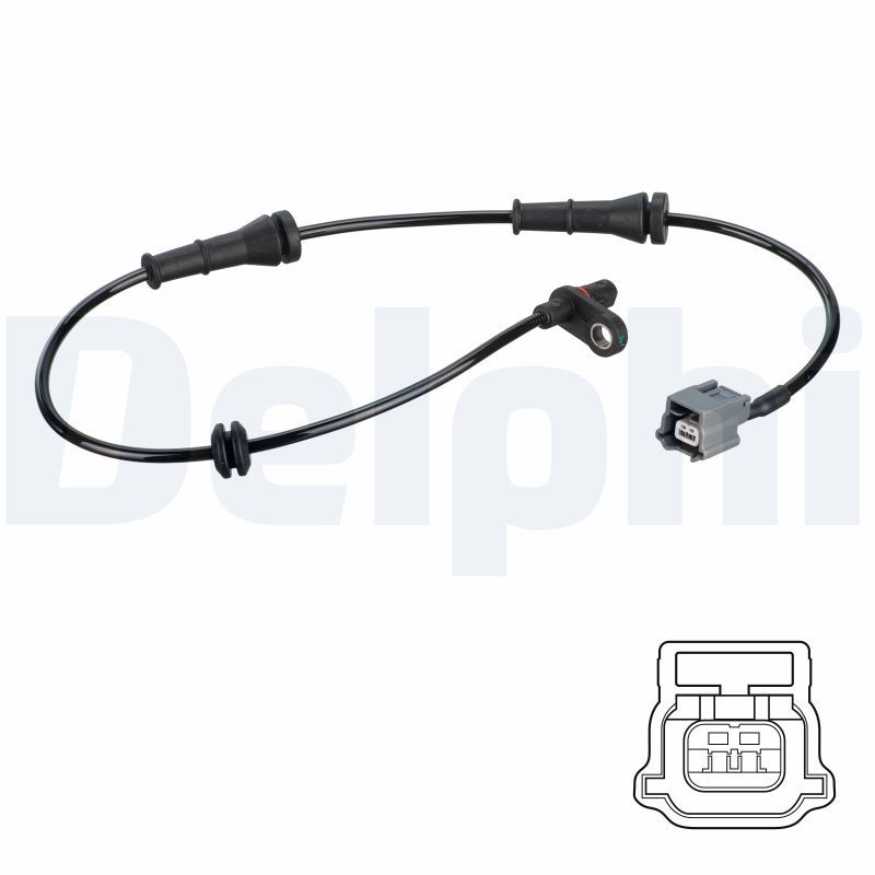 ABS-Sensor hinten R passt zu: NISSAN JUKE 1.2/1.5D/1.6 06.10-12.19