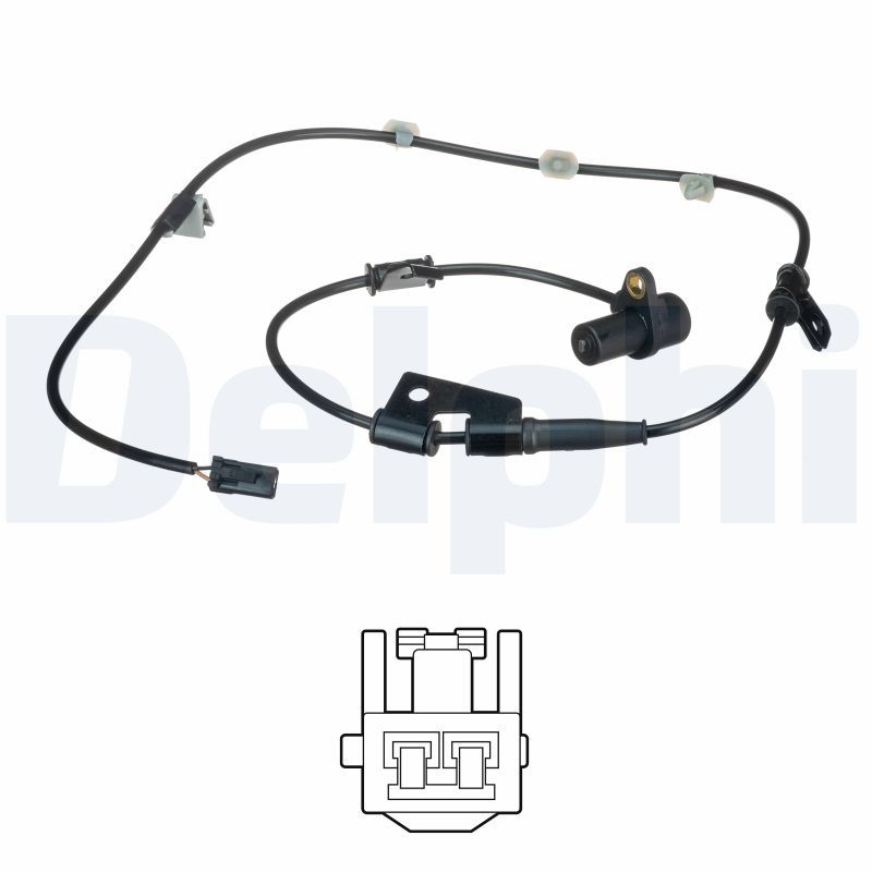 ABS-Sensor vorne R passt zu: HYUNDAI COUPE II, TIBURON 1.6/2.0/2.7 01.01-08.09
