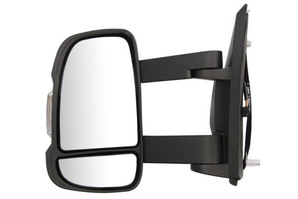 Außenspiegel L (elektrisch, gewölbt, beheizt, lang, mit Blinker, w16w glühbirne) passt zu: CITROEN JUMPER II, FIAT DUCATO, PEUGEOT BOXER 04.06-