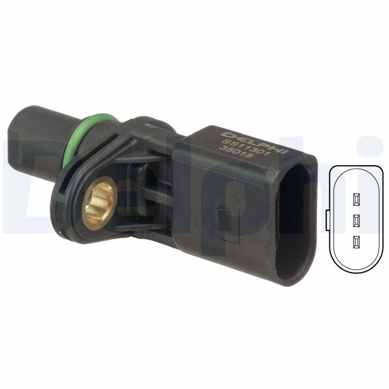 Nockenwellensensor passt zu: AUDI A3, A4 B7, SEAT LEON, TOLEDO II, SKODA OCTAVIA I, VW BEETLE, BORA, BORA I, GOLF IV, JETTA IV, POLO 1.6/2.0/2.5 09.96-07.19