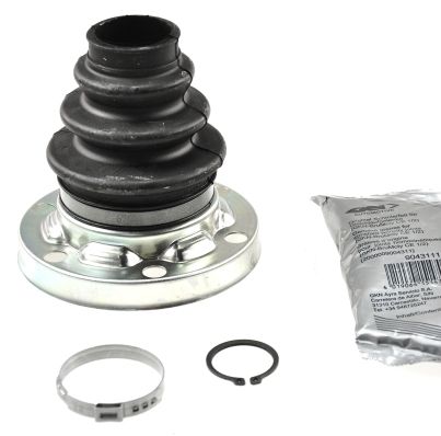 Faltenbalg, Antriebswelle