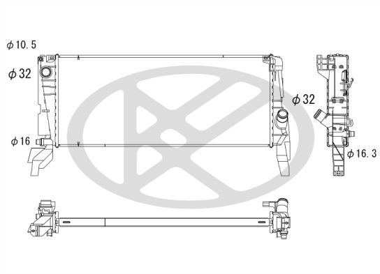 Kühler, Motorkühlung