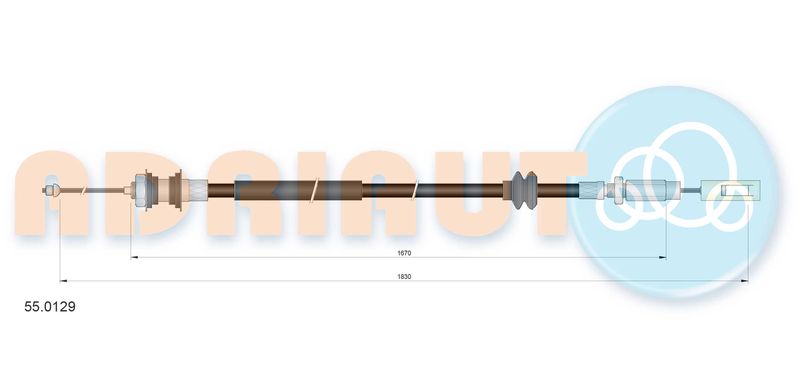 Seilzug, Kupplungsbetätigung