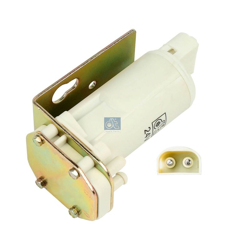 Waschwasserpumpe vorne (24V) passt zu: VOLVO F10, F12, F16, FL10, FL12, FL4, FL6, FL7, FLC, FS7 08.77-09.00