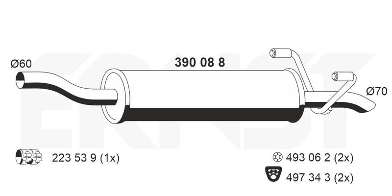 Zusätzliche Kühlmittelpumpe (betriebsart elektrisch) passt zu: LAND ROVER DISCOVERY III, DISCOVERY IV, RANGE ROVER SPORT I 2.7D 07.04-12.18