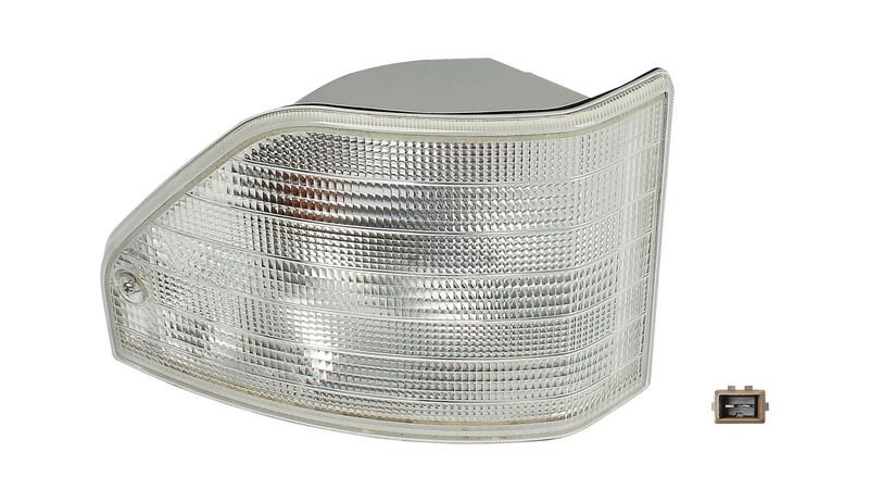 Vordere Blinkleuchte R (glasfarbe: durchsichtig, PY21W, mit Lampenfassung) passt zu: MERCEDES TOURO (O 500), SETRA 400 01.96-