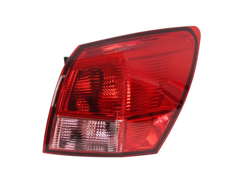 Lampe hinten R (äußerer Teil, P21/5W/P21W, glasfarbe rot) passt zu: NISSAN QASHQAI I J10 11.06-04.10