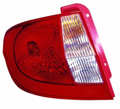 Lampe hinten L (P21/5W/P21W/W16W, blinkerfarbe durchsichtig, glasfarbe rot) passt zu: HYUNDAI GETZ Hatchback 08.05-06.09