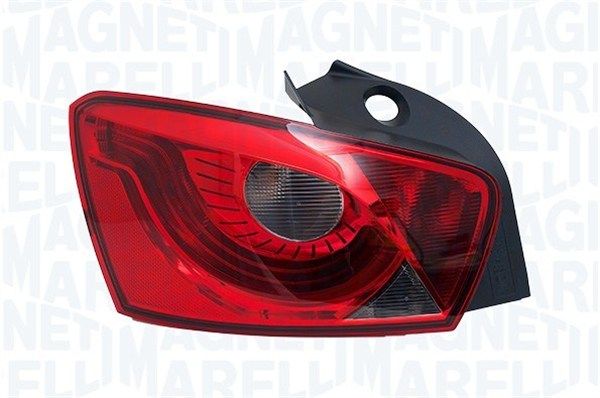 Lampe hinten R (P21W, glasfarbe geräuchert, rückfahrlicht) passt zu: SEAT IBIZA IV 6P 5D 03.12-06.17