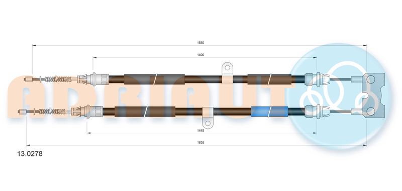 Seilzug, Feststellbremse