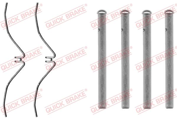 Zubehörsatz, Scheibenbremsbelag