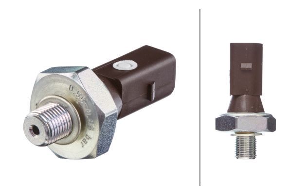 Öldrucksensor (0,555-0,85bar, 1 pin, braun) passt zu: AUDI A1, A2, A3, A4 ALLROAD B8, A4 ALLROAD B9, A4 B5, A4 B6, A4 B7, A4 B8, A4 B9, A5, A6 C5, A6 C6, A6 C7, A6 C8, A7, A8 D4, Q2, Q3 1.0-4.5 07.90-