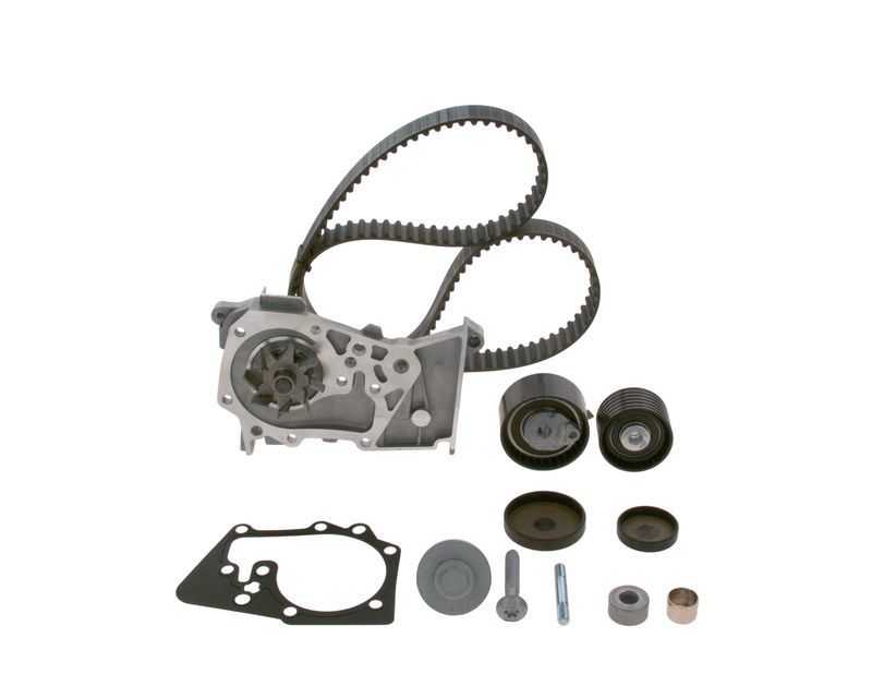 Ventilsteuerung Satz (Riemen + Rolle + Flüssigkeitspumpe) passt zu: DACIA DUSTER, DUSTER/SUV, LOGAN, LOGAN II, LOGAN MCV, SANDERO, LADA LARGUS, NISSAN KUBISTAR, RENAULT CLIO II 1.4-1.6LPG 11.97-