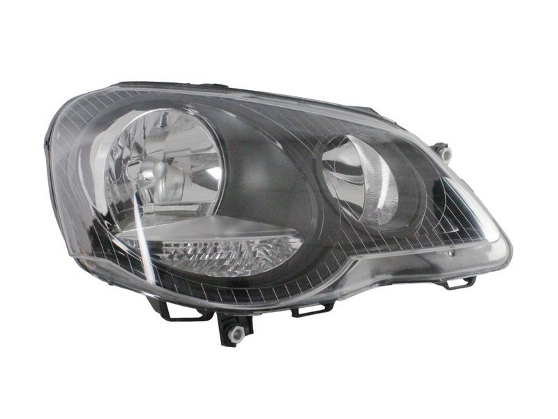 Scheinwerfer R (H1/H7, elektrisch, mit motor, einsatzfarbe: schwarz) passt zu: VW POLO IV 9N3 04.05-11.09