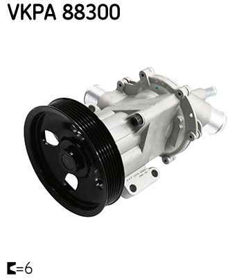 Kühlmittelpumpe, mit dichtung passt zu: BMW 5 (E60), CHRYSLER PT CRUISER, FIAT 500X, JEEP RENEGADE, MINI (R50, R53), (R52) 1.6/3.0D 06.01-09.20
