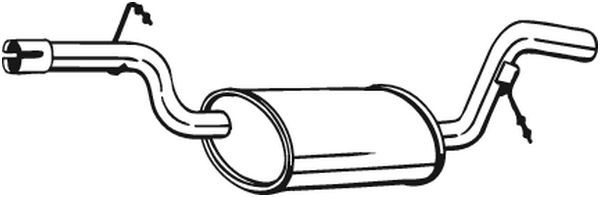 Mittelschalldämpfer