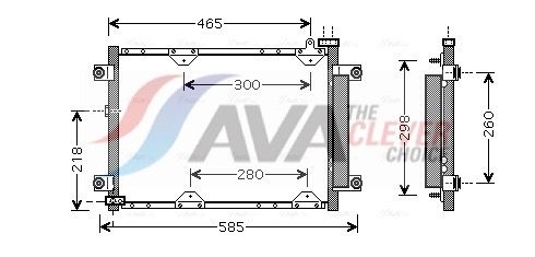 Kondensator, Klimaanlage