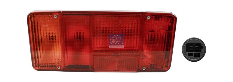 Lampe hinten L (12/24V, mit Blinker, nebellicht, mit Bremsleuchte, standlicht, Widerschein, stecker: 5PIN) passt zu: IVECO EUROCARGO I-III, EUROFIRE II, EUROSTAR, EUROTECH MP, EUROTECH MT 01.78-