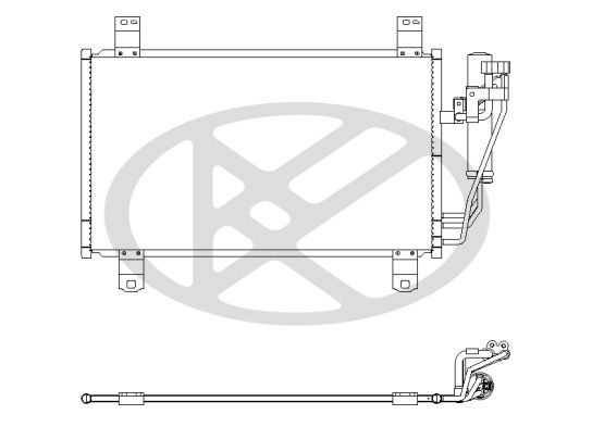 Kondensator, Klimaanlage