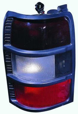 Lampe hinten R (blinkerfarbe weiß, glasfarbe rot) passt zu: MITSUBISHI PAJERO II Off-Road 12.90-04.00