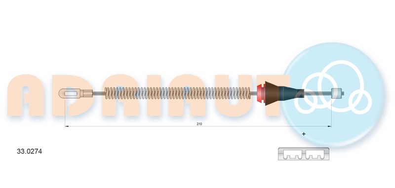 Seilzug, Feststellbremse