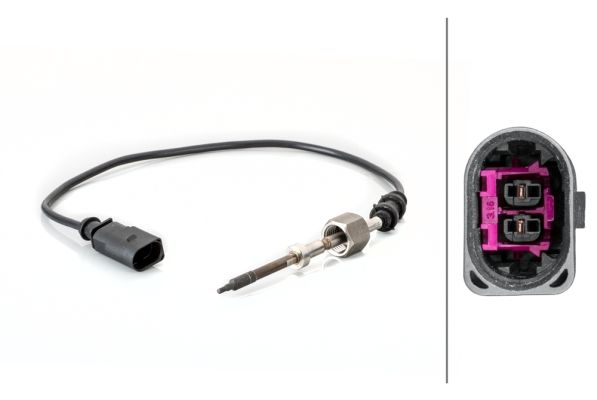 Abgastemperatursensor (hinter dem katalysator) passt zu: AUDI A3, VW GOLF PLUS V, GOLF V, TOURAN, TOURAN/MINIVAN 1.4/1.6/2.0 02.03-11.08