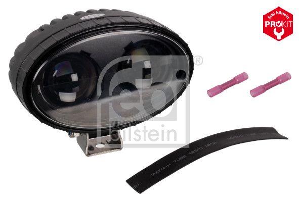 Arbeitslampe (LED, 9V, 9-64V, 10W, lEDs Anzahl: 2, länge: 1500mm, höhe: 121mm, breite: 142mm, tiefe: 85mm, blaues Licht, fokussierte Lampe, für Gabelstapler/Lagerfahrzeuge)