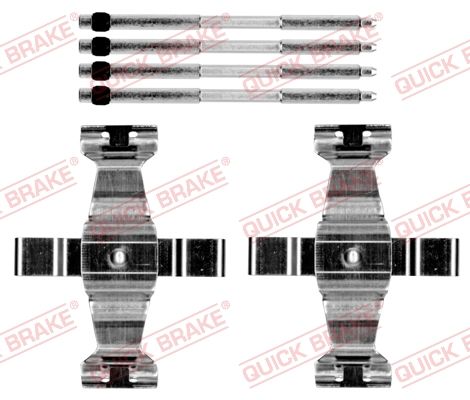 Zubehörsatz, Scheibenbremsbelag