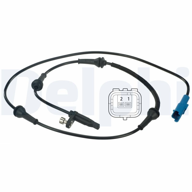 ABS-Sensor vorne L/R passt zu: CITROEN C5 III, C6, PEUGEOT 407, 407/KOMBI, 508 I, 508/KOMBI 1.6-3.0D 03.04-