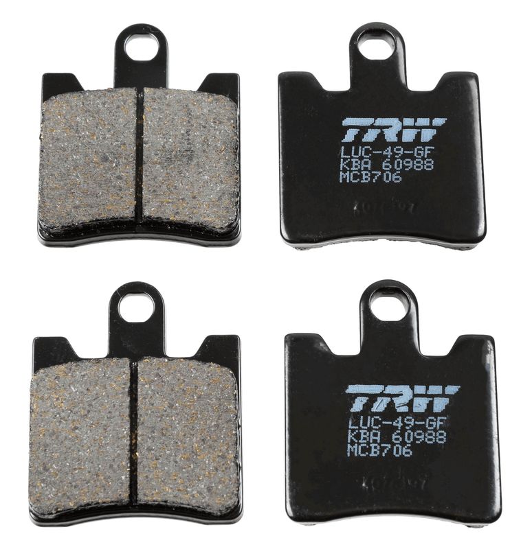 Bremsbelagsatz, Scheibenbremse