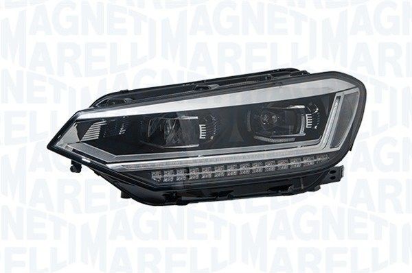 Scheinwerfer L (LED, blinkerfarbe: orange) passt zu: VW TOURAN II 05.15-