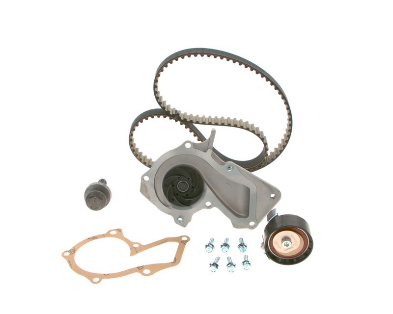 Ventilsteuerung Satz (Riemen + Rolle + Flüssigkeitspumpe) passt zu: VOLVO S60 II, S80 II, V40, V60 I, V70 III, FORD C-MAX II, FIESTA VI, FOCUS III, FOCUS III/HATCHBACK 1.5/1.6/1.6ALK 04.10-