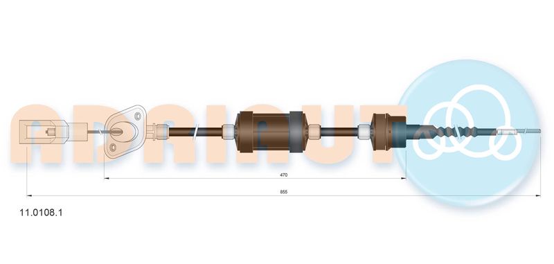 Seilzug, Kupplungsbetätigung