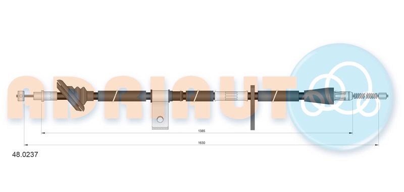 Seilzug, Feststellbremse