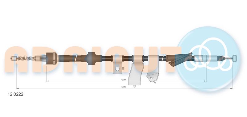 Seilzug, Feststellbremse