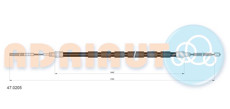 Seilzug, Feststellbremse