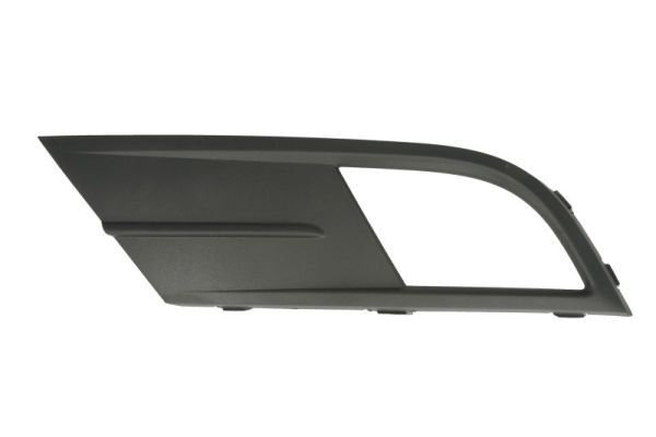 Stoßstangengitter vorne L (Oben, mit Löchern für Halogenscheinwerfer, kunststoff, schwarz) passt zu: VW JETTA IV 09.14-01.18