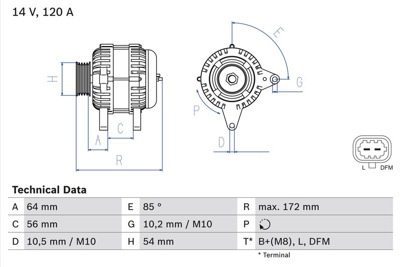 Drehstromgenerator