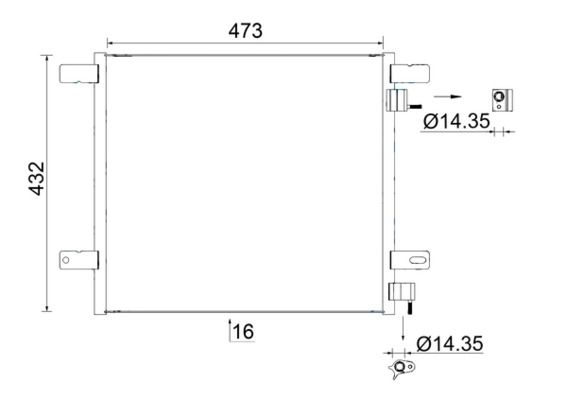 Kondensator, Klimaanlage