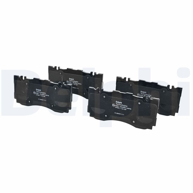 Bremsbelagsatz, Scheibenbremse