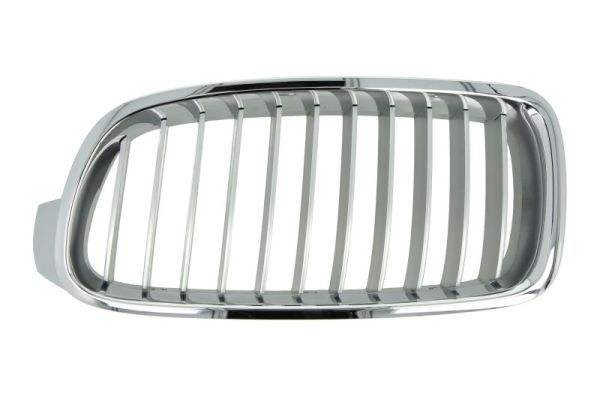 Kühlergitter L (MODERN, chrom/titanfarben) passt zu: BMW 3 F30, F31, F80 10.11-05.15