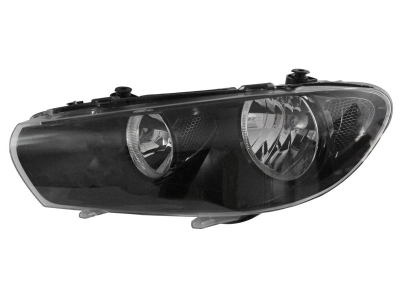 Scheinwerfer L (H7/H7, elektrisch, mit motor, einsatzfarbe: schwarz) passt zu: VW SCIROCCO III 05.08-07.14